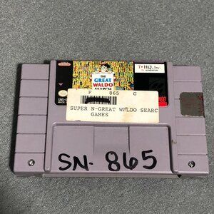 The Great Waldo Search Super Nintendo SNES 1993